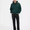 Pantalon kaki utilitaire droit et décontracté