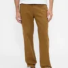 Pantalon kaki utilitaire droit et décontracté