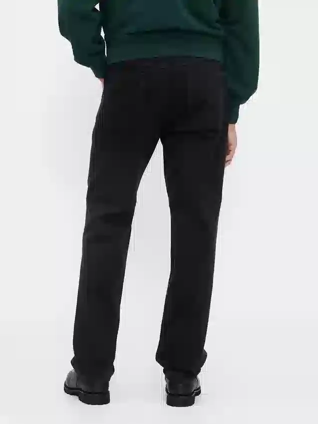 Pantalon kaki utilitaire droit et décontracté