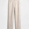 Pantalon kaki utilitaire droit et décontracté