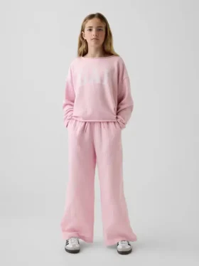 Pantalon large en gaze de coton pour enfants