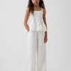 Pantalon large en gaze de coton pour enfants