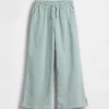 Pantalon large en gaze de coton pour enfants