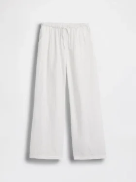 Pantalon large en gaze de coton pour enfants