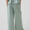 Pantalon large en gaze de coton pour enfants