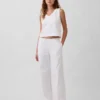 Pantalon large en maille