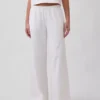 Pantalon large en maille