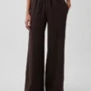 Pantalon large en maille