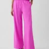 Pantalon large en maille