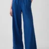 Pantalon large en maille