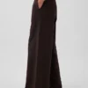 Pantalon large en maille