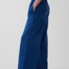 Pantalon large en maille