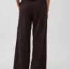 Pantalon large en maille