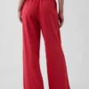 Pantalon large en maille