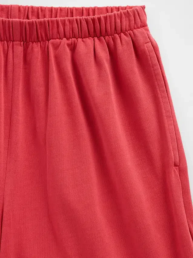 Pantalon large en maille