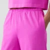 Pantalon large en maille