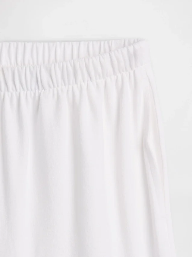 Pantalon large en maille