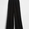 Pantalon large en maille