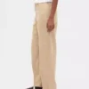 Pantalon large en velours côtelé à taille haute
