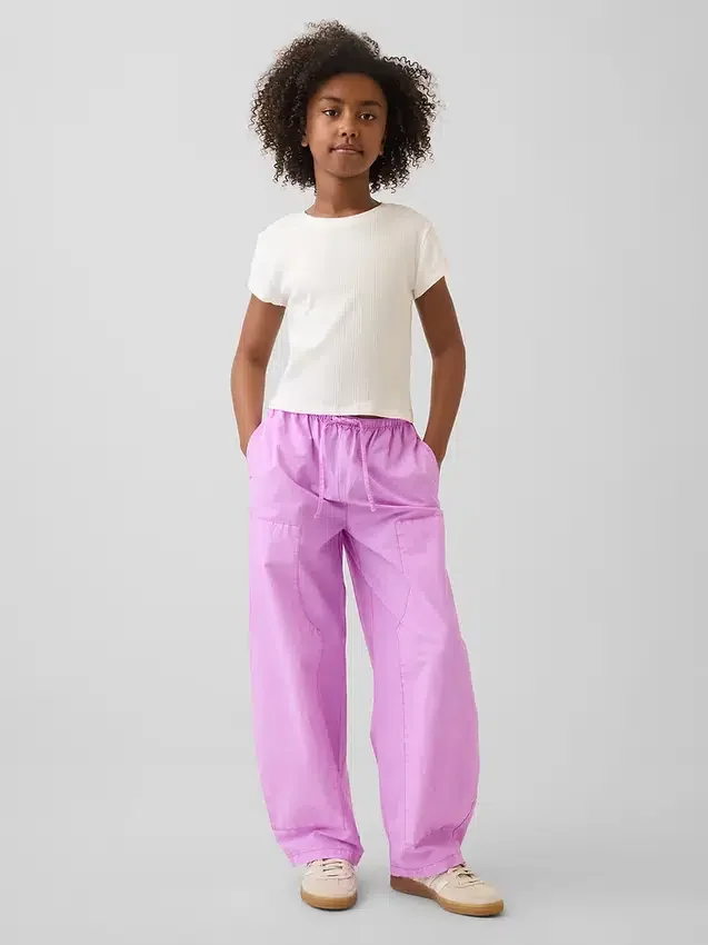 Pantalon large pour enfants à double renfort aux genoux