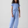 Pantalon large pour enfants à double renfort aux genoux
