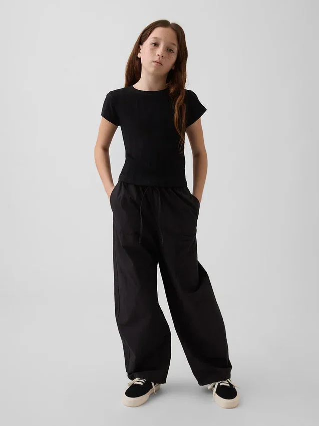 Pantalon large pour enfants à double renfort aux genoux