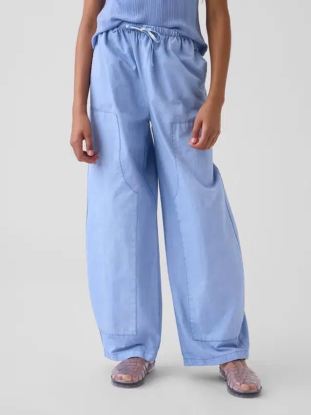 Pantalon large pour enfants à double renfort aux genoux