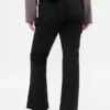 Pantalon long et ajusté en sergé à taille basse
