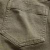 Pantalon long et ajusté en sergé à taille basse