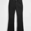 Pantalon long et ajusté en sergé à taille basse