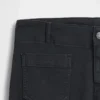 Pantalon long et ajusté en sergé à taille basse
