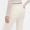 Pantalon long et ajusté en velours côtelé à taille basse