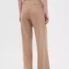 Pantalon à plis en sergé brossé 365 à taille haute