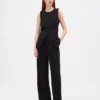 Pantalon plissé taille haute 365