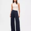 Pantalon plissé taille haute 365