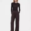 Pantalon plissé taille haute 365