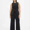 Pantalon plissé taille haute 365