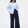 Pantalon plissé taille haute 365