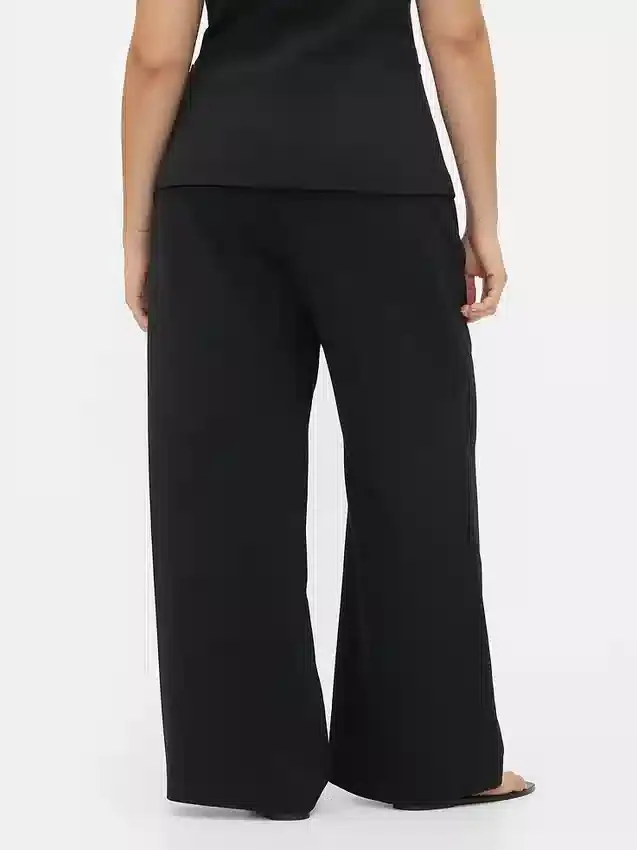 Pantalon plissé taille haute 365