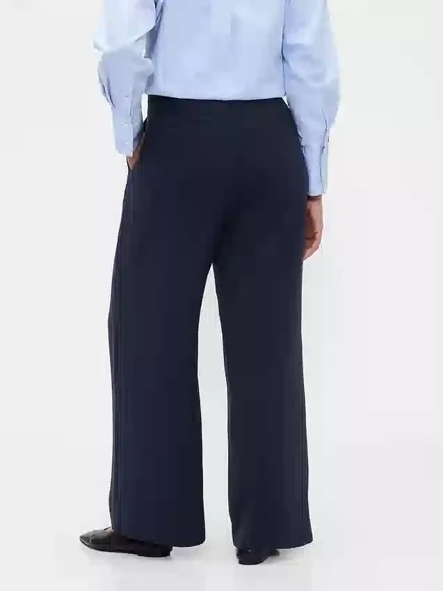 Pantalon plissé taille haute 365