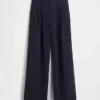 Pantalon plissé taille haute 365