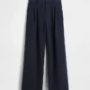 Pantalon plissé taille haute 365