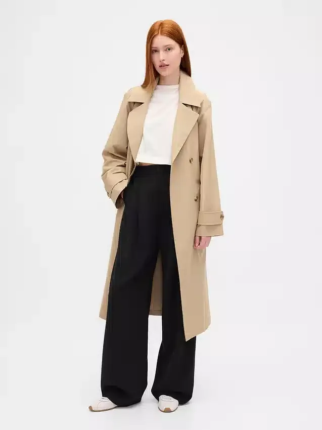 Pantalon plissé taille haute 365