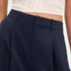 Pantalon plissé taille haute 365