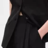 Pantalon plissé taille haute 365
