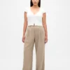 Pantalon plissé taille haute Curvy 365