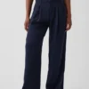 Pantalon plissé taille haute Curvy 365
