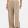 Pantalon plissé taille haute Curvy 365