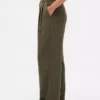 Pantalon plissé taille haute Curvy 365