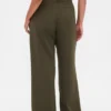 Pantalon plissé taille haute Curvy 365
